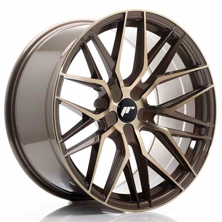 JR Wheels JR28 20x10 ET20-40 5H BLANK Platinum Bronze