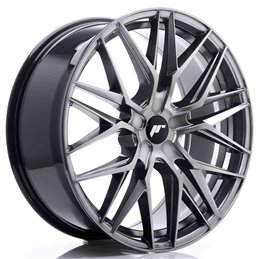 JR Wheels JR28 21x9 ET15-45 5H BLANK Hyper Black