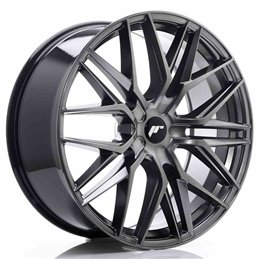 JR Wheels JR28 22x9 ET30-45 5H BLANK Hyper Black