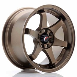 JR Wheels JR3 15x8 ET25 4x100/108 Anodized Bronze