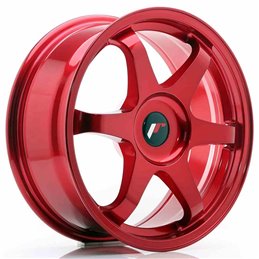JR Wheels JR3 17x7 ET20-42 BLANK Platinum Red