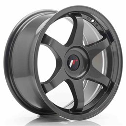 JR Wheels JR3 17x8 ET35 BLANK Hyper Gray