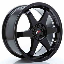 JR Wheels JR3 18x8 ET35 5x100/120 Glossy Black