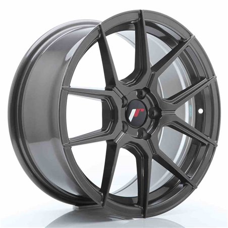 JR Wheels JR30 17x8 ET40 5x112 Hyper Gray