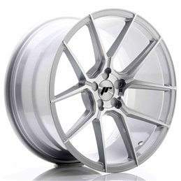 JR Wheels JR30 19x9,5 ET20-40 5H BLANK Silver Machined Face