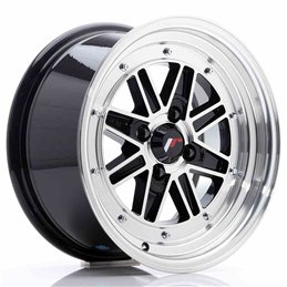 JR Wheels JR31 15x7.5 ET20 4x100 Gloss Black Machined Face