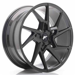 JR Wheels JR33 20x9 ET20-48 5H BLANK Hyper Gray