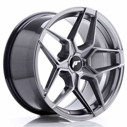 JR Wheels JR34 18x9 ET20-42 5H BLANK Hyper Black