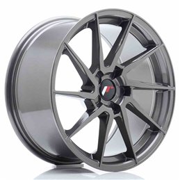 JR Wheels JR36 18x9 ET20-48 5H BLANK Hyper Gray