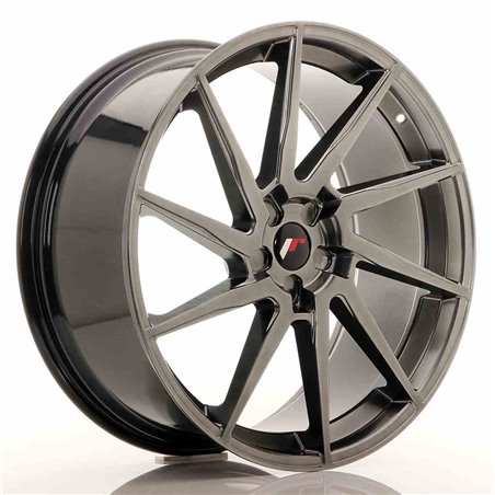 JR Wheels JR36 23x10 ET30-55 5H BLANK Hyper Black