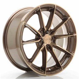 JR Wheels JR37 17x8 ET40 4x100 Platinum Bronze