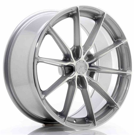 JR Wheels JR37 19x8,5 ET35-45 5H BLANK Silver Machined Face
