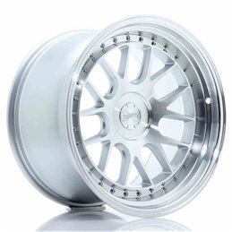 JR Wheels JR40 18x10,5 ET15-22 5H BLANK Silver Machined Face