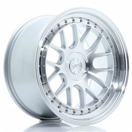 JR Wheels JR40 18x9,5 ET15-35 5H BLANK Silver Machined Face