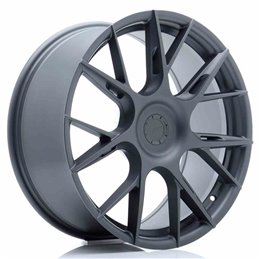 JR Wheels JR42 19x8,5 ET35-45 5H BLANK Matt Gun Metal
