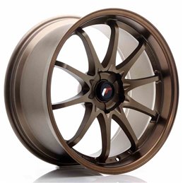 JR Wheels JR5 19x9.5 ET12-36 5H BLANK Dark Anodized Bronze