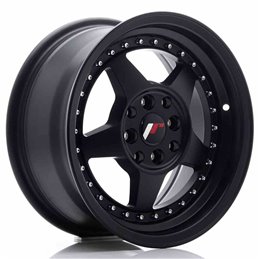 JR Wheels JR6 15x7 ET25 4x100/108 Matt Black