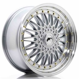 JR Wheels JR9 18x8 ET35 5x112/120 Silver w/Machined Lip