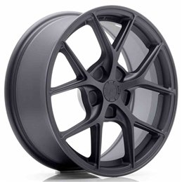 JR Wheels SL01 17x7 ET20-40 5H BLANK Matt Gun Metal