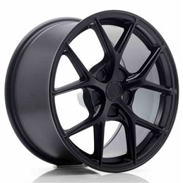 JR Wheels SL01 17x9 ET20-50 5H BLANK Matt Black