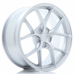 JR Wheels SL01 18x8 ET20-40 5H BLANK Matt Silver