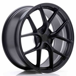 JR Wheels SL01 19x8 ET20-40 5H BLANK Matt Black