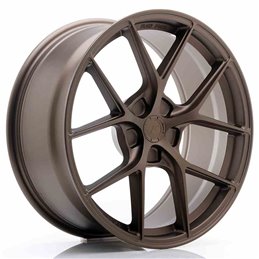 JR Wheels SL01 19x8 ET20-40 5H BLANK Matt Bronze
