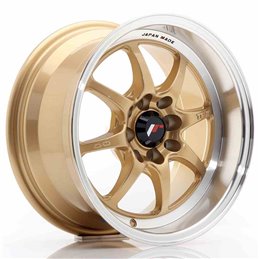 JR Wheels TF2 15x7,5 ET10 4x100/114 Gold