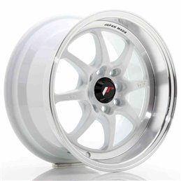 JR Wheels TF2 15x7,5 ET30 4x100/114 White