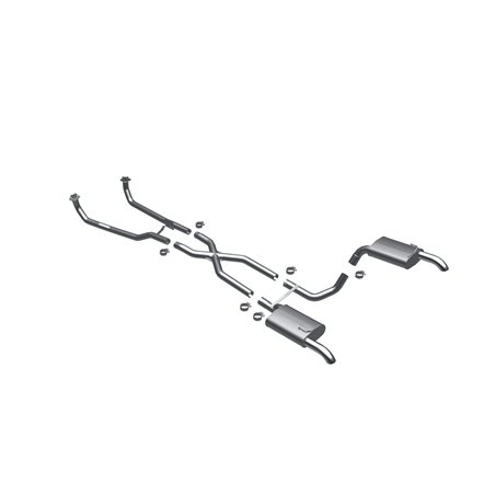 MagnaFlow 1968-1973 Chevrolet Corvette Street Series Crossmember-Back Performance Système D'échappement