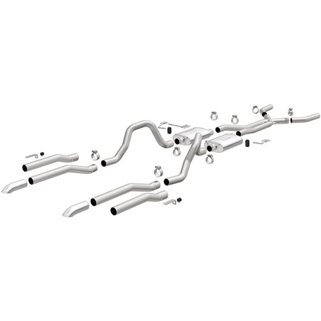 MagnaFlow Street Series Crossmember-Back Performance Système D'échappement 19303