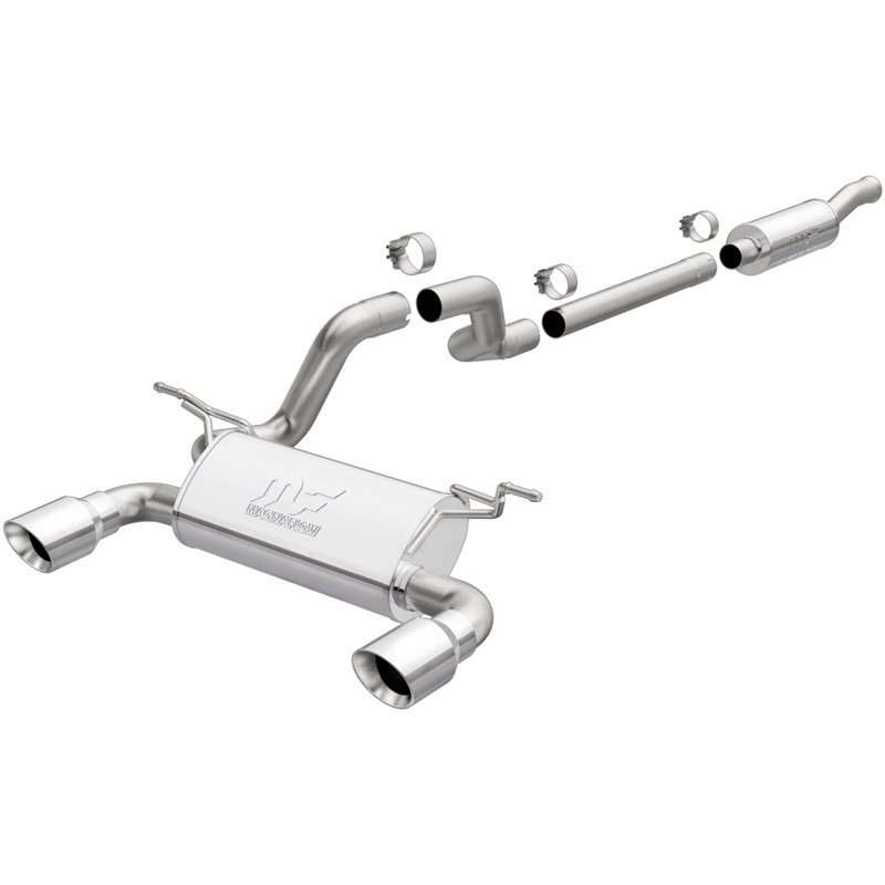 MagnaFlow 2018-2023 Jeep Wrangler Street Series Système D'échappement Cat-Back Performance.