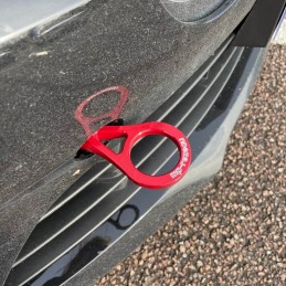 Anneau de remorquage rouge avant MP-Rezeau Alpine A110