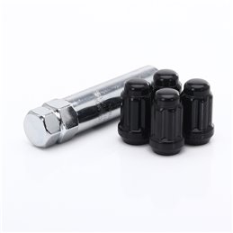 Écrous de roue antivol JR ATN1 - 12x1,25 Noir