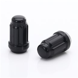 Ecrous Japan Racing en Acier Forgé JN2 12x1,25 Noir