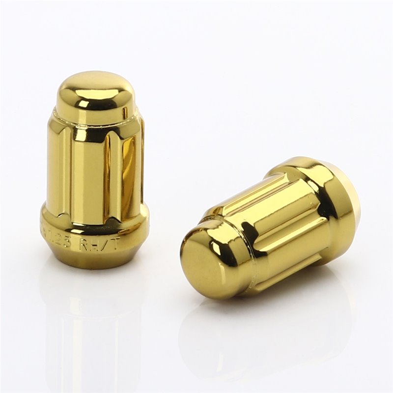 Ecrous Japan Racing en Acier Forgé JN2 12x1,25 Or