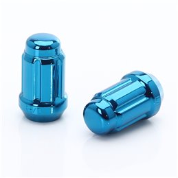 Ecrous Japan Racing en Acier Forgé JN2 12x1,5 Blue