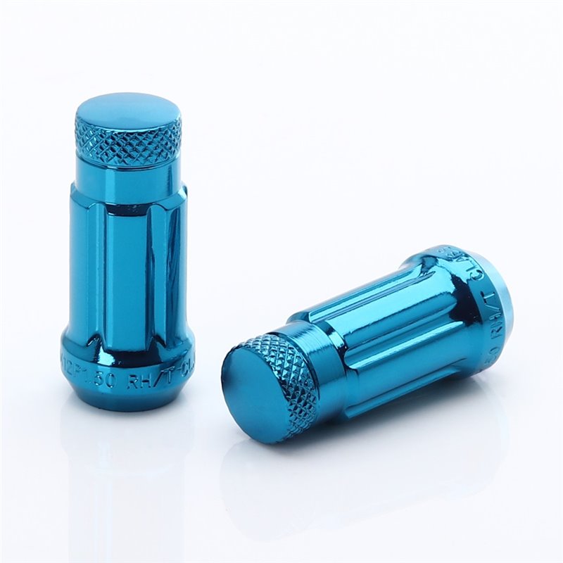 Ecrous Japan Racing en Acier Forgé JN3 12x1,25 Blue