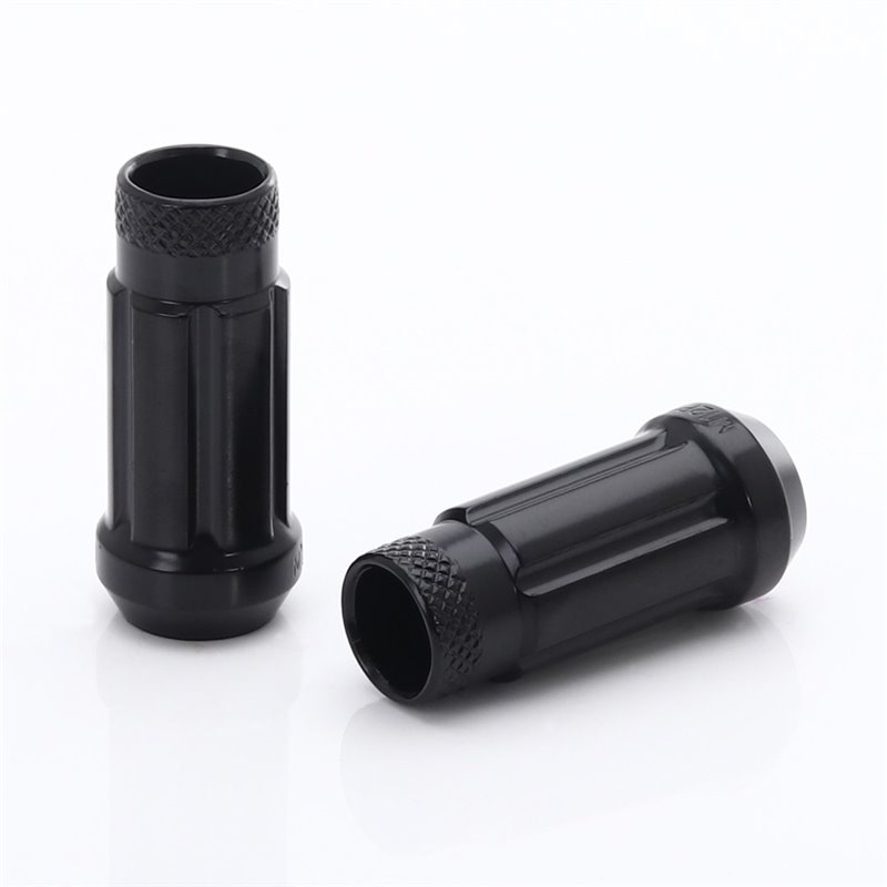 Ecrous Japan Racing en Acier Forgé JN4 12x1,25 Noir