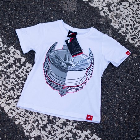 JR T-Shirt pour enfant JR-21 Laurel Blanc Taille 116