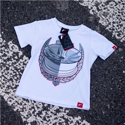 JR T-Shirt pour enfant JR-21 Laurel Blanc Taille 146/152