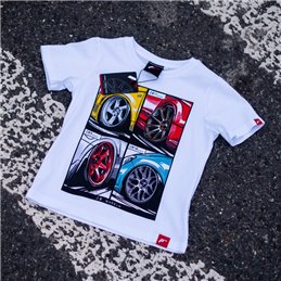 JR T-Shirt pour enfant MIX Blanc Taille 146/152