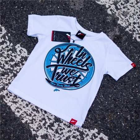 JR T-Shirt pour enfant Trust Blanc Taille 146/152