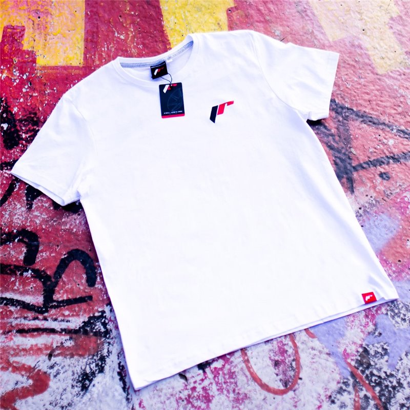 JR T-Shirt pour hommes Basic Blanc Taille M