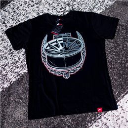 JR T-Shirt pour hommes JR-11 Laurel Noir Taille S