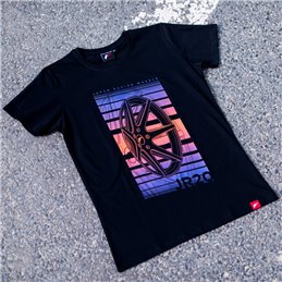 JR T-Shirt pour hommes JR-20 Face Noir Taille XXL