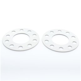 WS1 Cales de Roue 3.5mm 5x114 69,7 Silver for Tesla