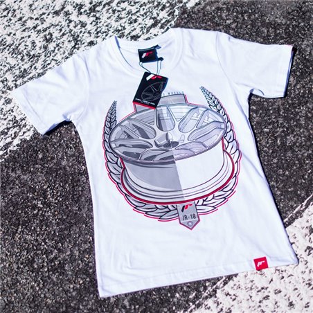 JR T-Shirt pour femmes JR-18 Laurel Blanc Taille S