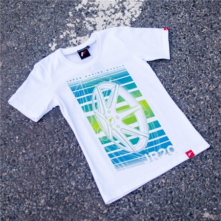 JR T-Shirt pour femmes JR-20 Face Blanc Taille XS