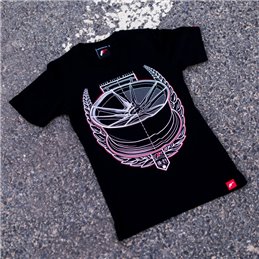JR T-Shirt pour femmes JR-21 Laurel Noir Taille XS